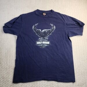 Vintage Harley Davidson Eagle Rocket Huntsville AL T Shirt XL Made In USA